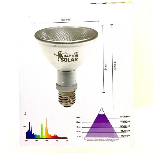 Solar Raptor - HID Spot-Straler 70W UVB