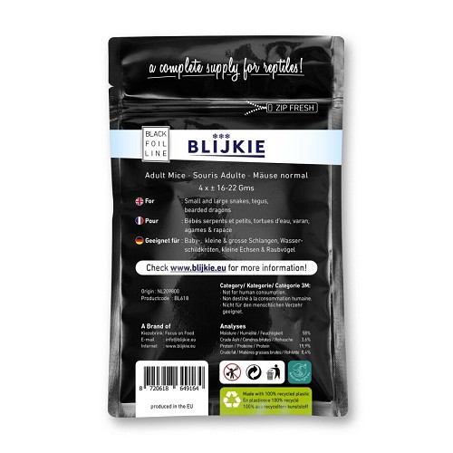 Blijkie gefrorene Maus Erwachsene 16-22gr (4 Stück)