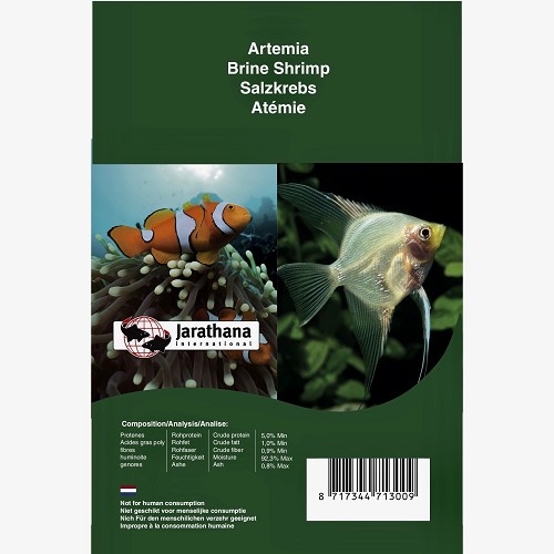 Artemia (Salzkrebs) tiefgekühlt in blisterverpackung
