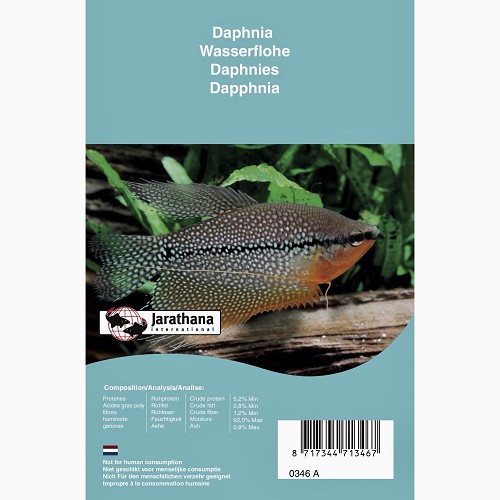 Daphnia (Wasserflöhe) tiefgekühlt in blisterverpackung