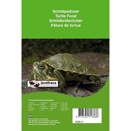 Futter für Schildkröte tiefgekühlt in blisterverpackung