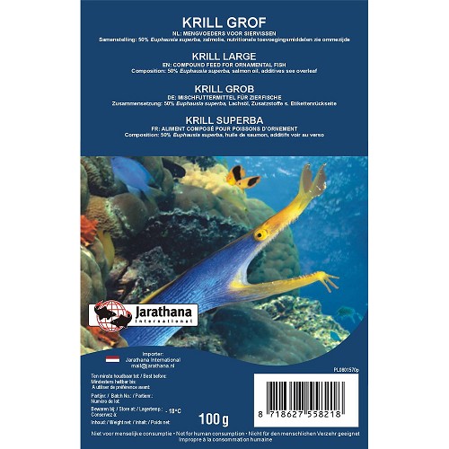 Krill superba tiefgekühlt in Blisterverpackung